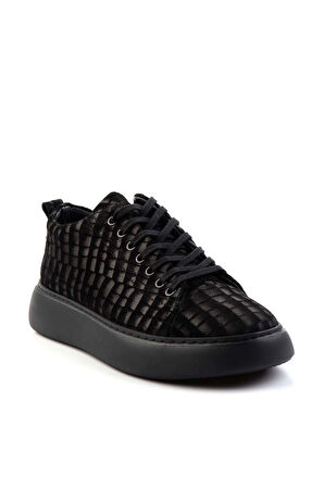 Siyah Leather Erkek Casual Ayakkabı E01759999902
