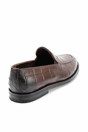 Kahve Leather Erkek Klasik Ayakkabı E01755122311