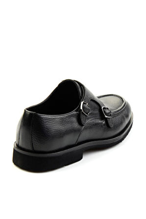 Siyah Leather Erkek Klasik Ayakkabı E01755303040