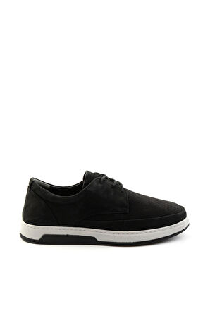 Siyah Leather Erkek Casual Ayakkabı E01759103301