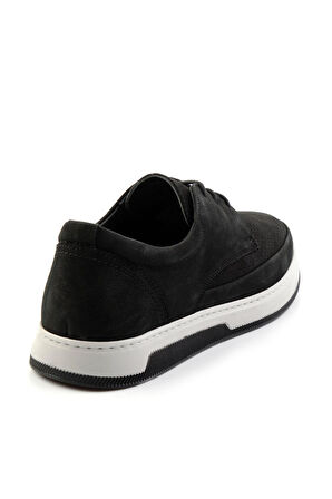 Siyah Leather Erkek Casual Ayakkabı E01759103301