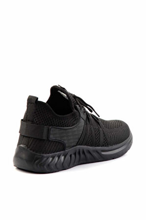 Siyah Triko  Erkek Sneaker E01768002182