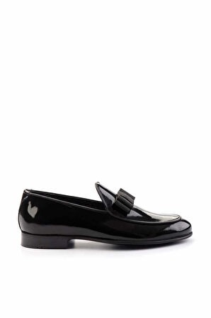 Siyah Leather Erkek Klasik Ayakkabı E01798050908