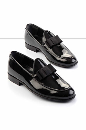 Siyah Leather Erkek Klasik Ayakkabı E01798050908