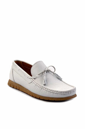 Beyaz Leather Erkek Casual Ayakkabı E01798027440