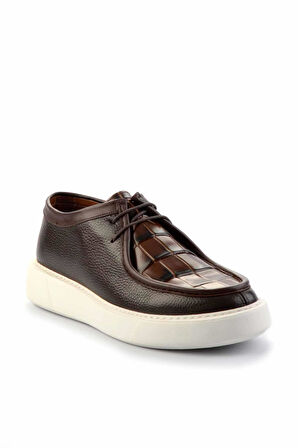Kahve Kahve Leather Erkek Casual Ayakkabı E01798111140