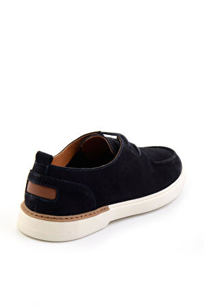 Lacivert Leather Erkek Casual Ayakkabı E01863310602
