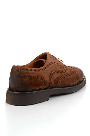 Taba Hakiki Deri Erkek Oxford Ayakkabı E01901640202