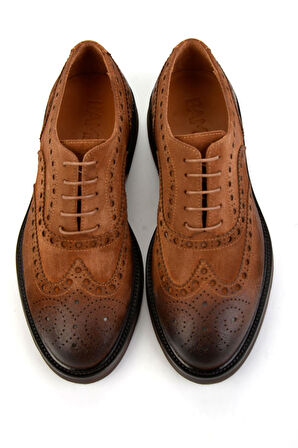 Taba Hakiki Deri Erkek Oxford Ayakkabı E01901640202