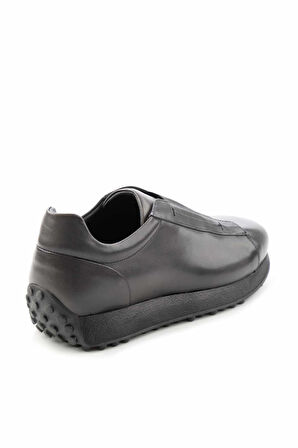 Gri Hakiki Deri Erkek Sneaker E01901617803