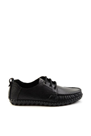 Siyah Leather Erkek Casual Ayakkabı E01900400003