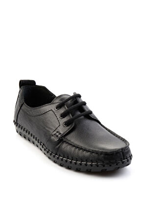 Siyah Leather Erkek Casual Ayakkabı E01900400003