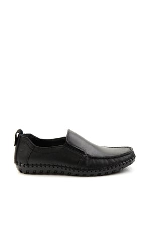 Siyah Leather Erkek Casual Ayakkabı E01900400203