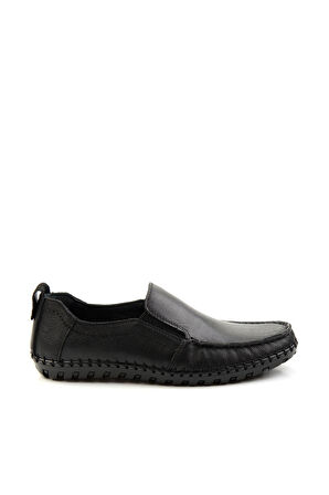 Siyah Leather Erkek Casual Ayakkabı E01900400203