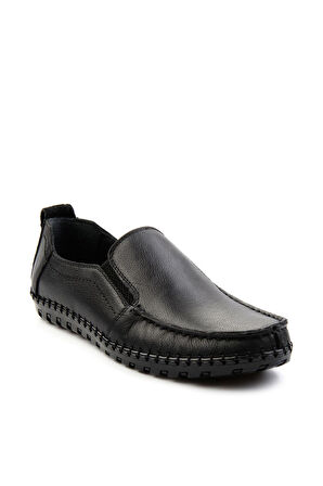 Siyah Leather Erkek Casual Ayakkabı E01900400203