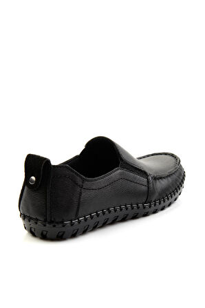 Siyah Leather Erkek Casual Ayakkabı E01900400203