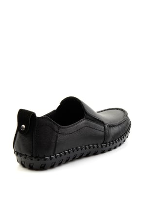 Siyah Leather Erkek Casual Ayakkabı E01900400203