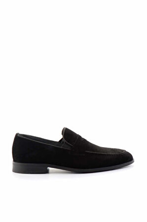 Siyah Leather Erkek Klasik Ayakkabı E01902004402
