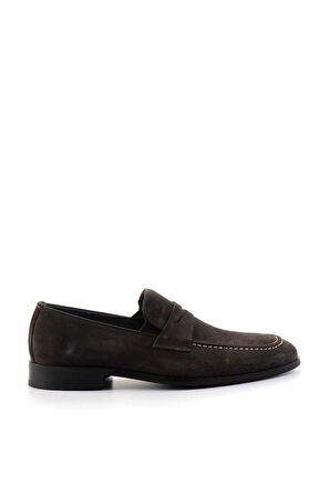 Gri Leather Erkek Klasik Ayakkabı E01902004402