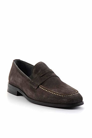 Gri Leather Erkek Klasik Ayakkabı E01902004402