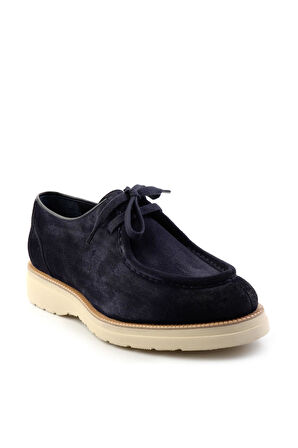 Lacivert Leather Erkek Loafer Ayakkabı E01901404602