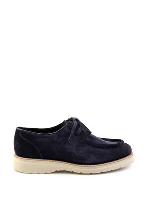 Lacivert Leather Erkek Loafer Ayakkabı E01901404602