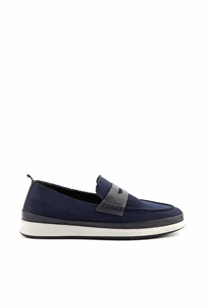 Lacivert Triko  Erkek Loafer Ayakkabı E01902491382