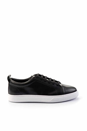 Siyah Leather Erkek Sneaker E01901254341