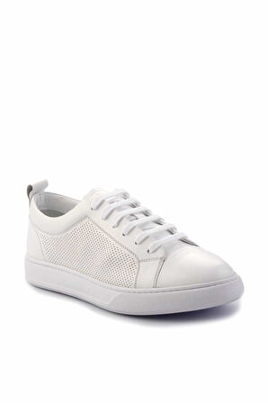 Beyaz Leather Erkek Sneaker E01901254341