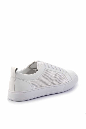Beyaz Leather Erkek Sneaker E01901254341