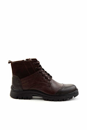Siyah Leather Erkek Bot & Bootie E02035963041