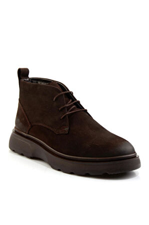 Kahve Hakiki Deri Erkek Bot & Bootie E02054070801