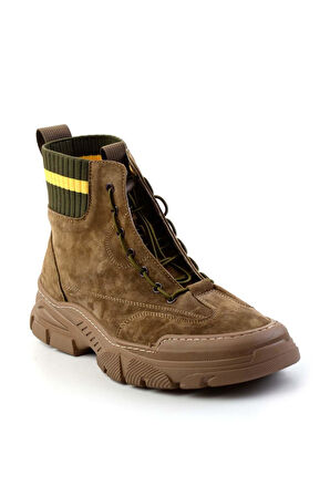 Camel Leather Erkek Bot & Bootie E02185058402