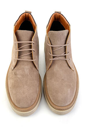 Kum Hakiki Deri Erkek Bot & Bootie E02597000902