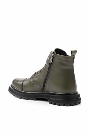 Haki Hakiki Deri Erkek Bot & Bootie E02759974103