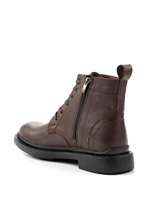 Kahve Hakiki Deri Erkek Bot & Bootie E02795071603