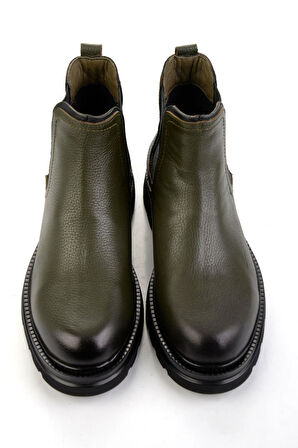 Haki Hakiki Deri Erkek Bot & Bootie E02905004240