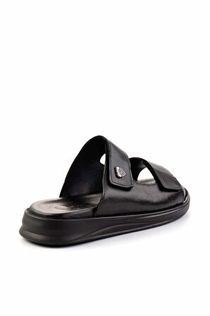 Siyah Leather Erkek Terlik E04433012543