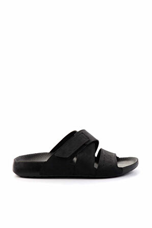 Siyah Nubuk  Erkek Terlik E04444000501