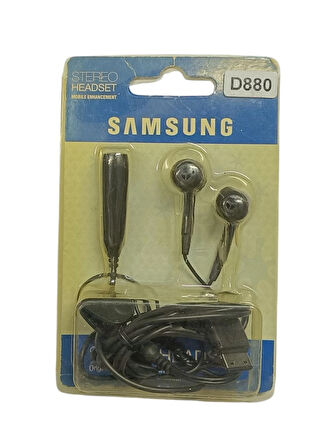 Samsung Tuşlu Telefon Kulaklığı D880 1205 1205Y Modellerine uyumlu Mikrofonlu Kulaklık