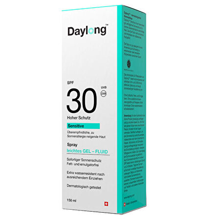 Daylong Sensitive SPF30 Güneş Koruyucu Sprey 150ml