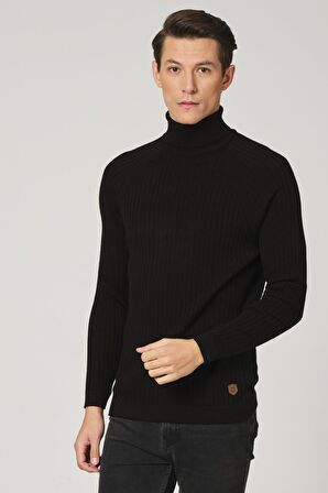 ALEXANDERGARDI FİTİLLİ TRİKO BALIKÇI YAKA KAZAK (E20-18059)