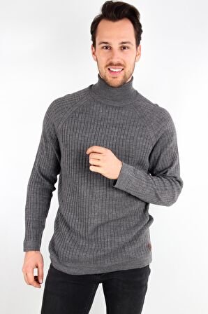 ALEXANDERGARDI FİTİLLİ TRİKO BALIKÇI YAKA KAZAK (E20-18059)