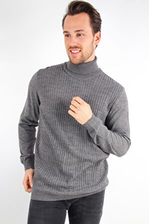 ALEXANDERGARDI SAÇ ÖRGÜ BALIKÇI YAKA KAZAK (E20-18820)