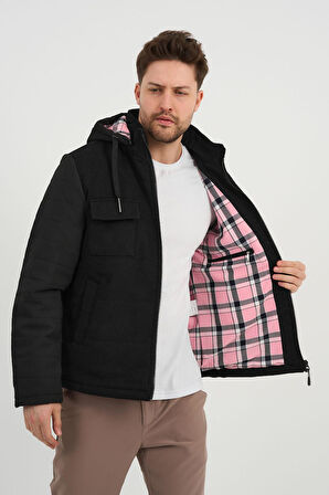 ALEXANDERGARDI KAPÜŞONLU YÜNLÜ MONT (E20-379401)