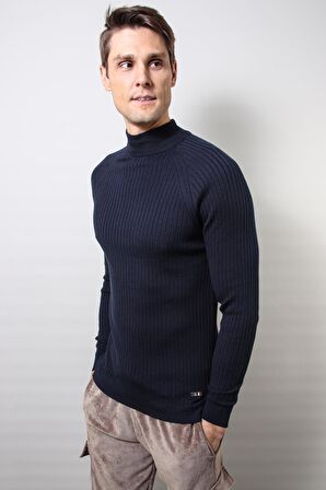 ALEXANDERGARDI FİTİLLİ BALIKÇI YAKA KAZAK (E20-5108)