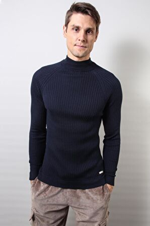 ALEXANDERGARDI FİTİLLİ BALIKÇI YAKA KAZAK (E20-5108)