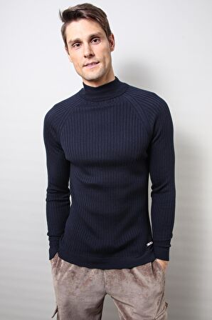 ALEXANDERGARDI FİTİLLİ BALIKÇI YAKA KAZAK (E20-5108)