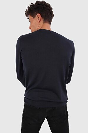 ALEXANDERGARDI BİSİKLET YAKA JAKARLİ KAZAK (E20-511402)