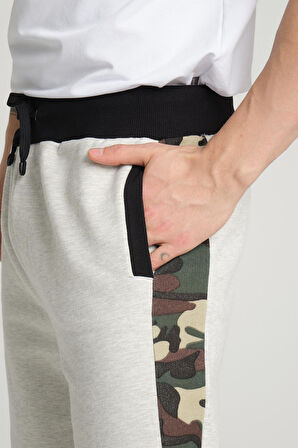 ALEXANDERGARDI KAMUFLAJ ŞERİTLİ REGULAR FİT ŞORT (E20-CMLSRT 04)